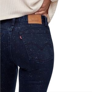 86 LEVI'S WEDGIE INTERGALACTIC ACID WASH JEANS WOMEN'S SIZE 26